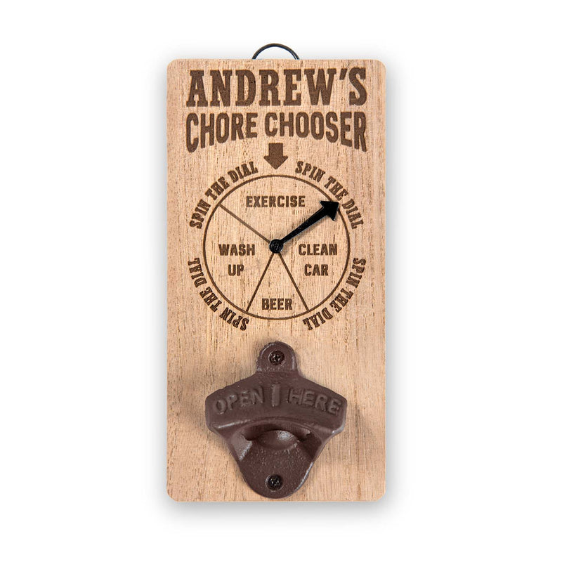 Chore Chooser Bottle Opener Andrew