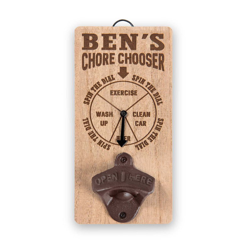 Chore Chooser Bottle Opener Ben