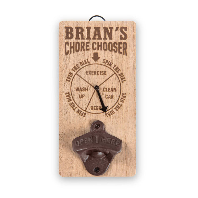 Chore Chooser Bottle Opener Brian