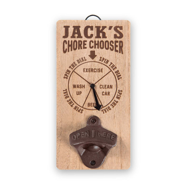 Chore Chooser Bottle Opener Jack