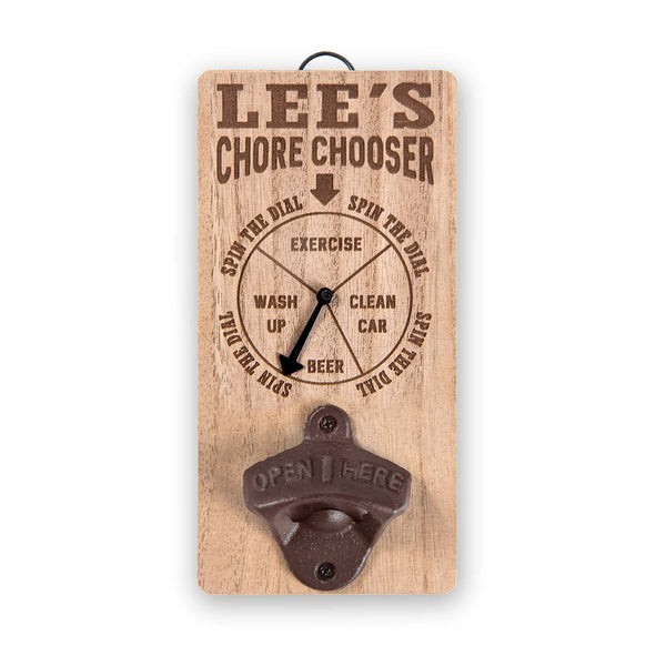 Chore Chooser Bottle Opener Lee