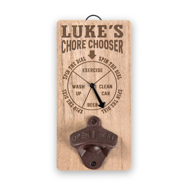 Chore Chooser Bottle Opener Luke