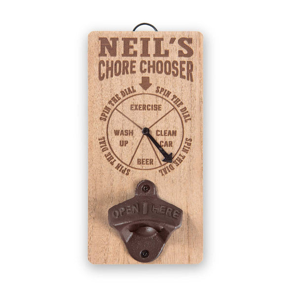 Chore Chooser Bottle Opener Neil