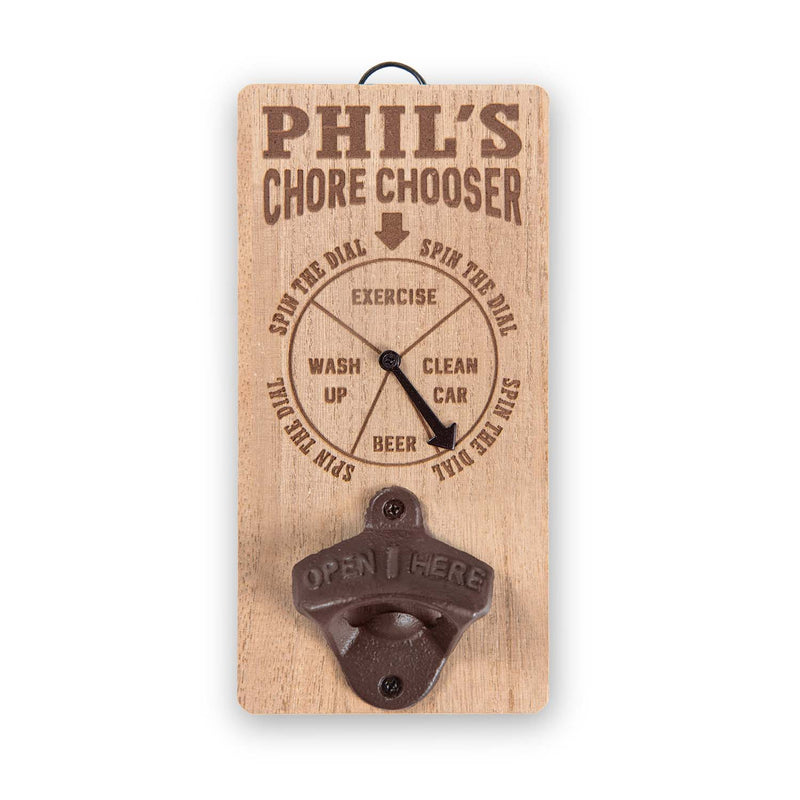 Chore Chooser Bottle Opener Phil