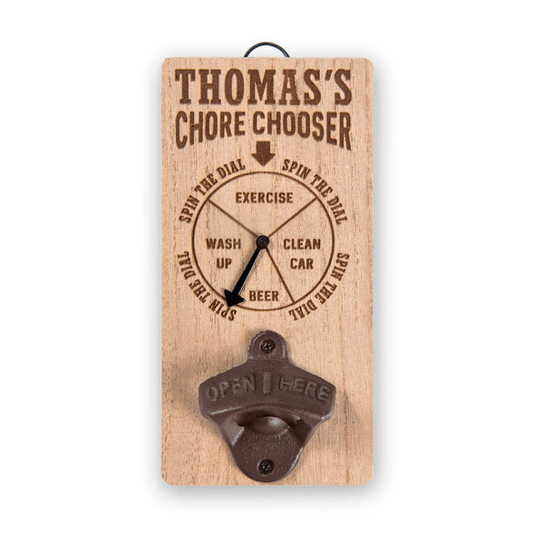 Chore Chooser Bottle Opener Thomas