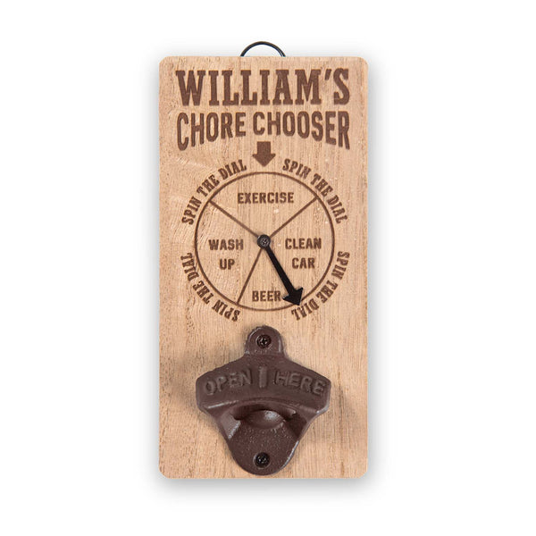 Chore Chooser Bottle Opener William