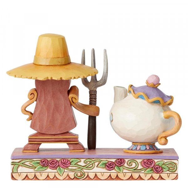 Mrs. Potts And Cogsworth Figurine