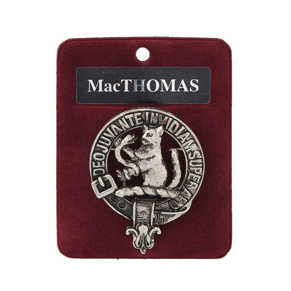 Clan Crest Badge Macthomas