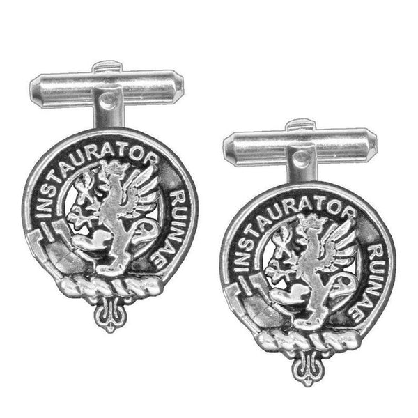 Clan Crest Cufflink Forsyth