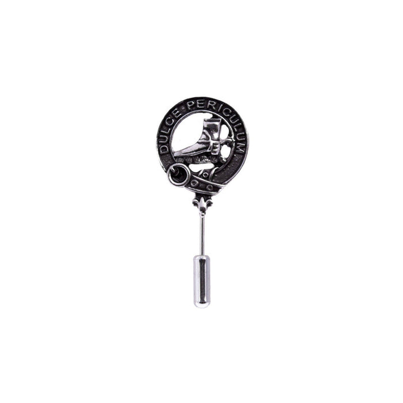 Clan Crest Lapel / Tie Pin Macaulay