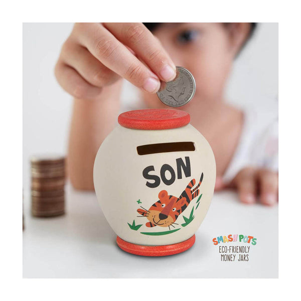 Bamboo Crew Smash Pot Money Jar - S Son