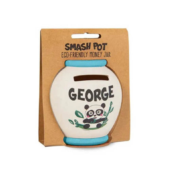 Bamboo Crew Smash Pot Money Jar - S George