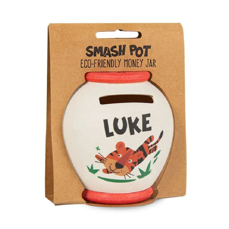 Bamboo Crew Smash Pot Money Jar - S Luke