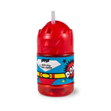 Super Bottles Children's Drinks Bottle Blank Male Superhero (Red 1)