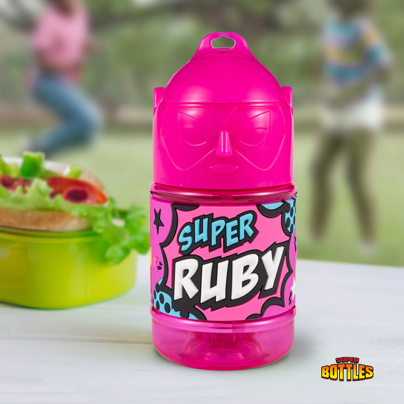 Super Bottles Children's Drinks Bottle Ruby