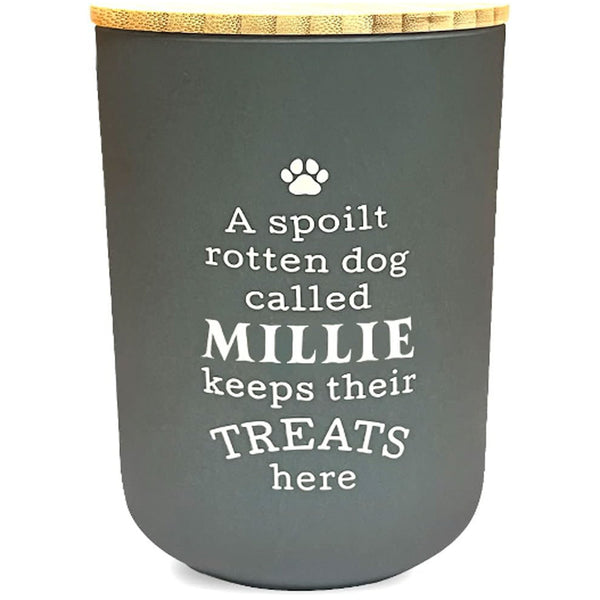 Dog Treat Jar Millie