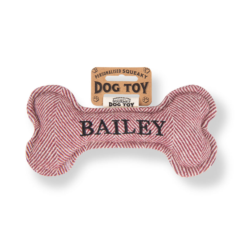 Squeaky Bone Dog Toy Bailey