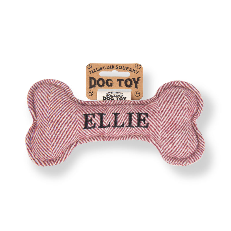 Squeaky Bone Dog Toy Ellie