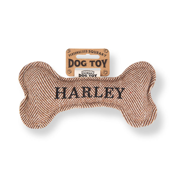 Squeaky Bone Dog Toy Harley