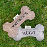 Squeaky Bone Dog Toy Hugo