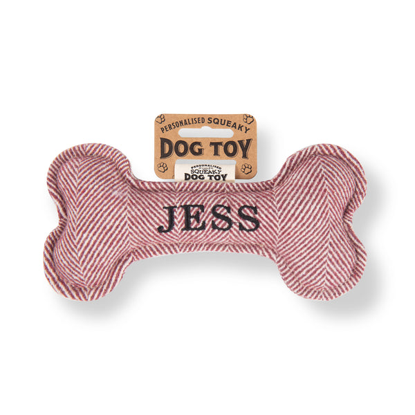 Squeaky Bone Dog Toy Jess