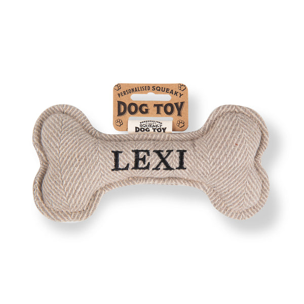 Squeaky Bone Dog Toy Lexi