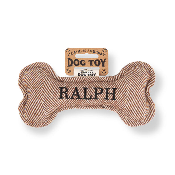 Squeaky Bone Dog Toy Ralph