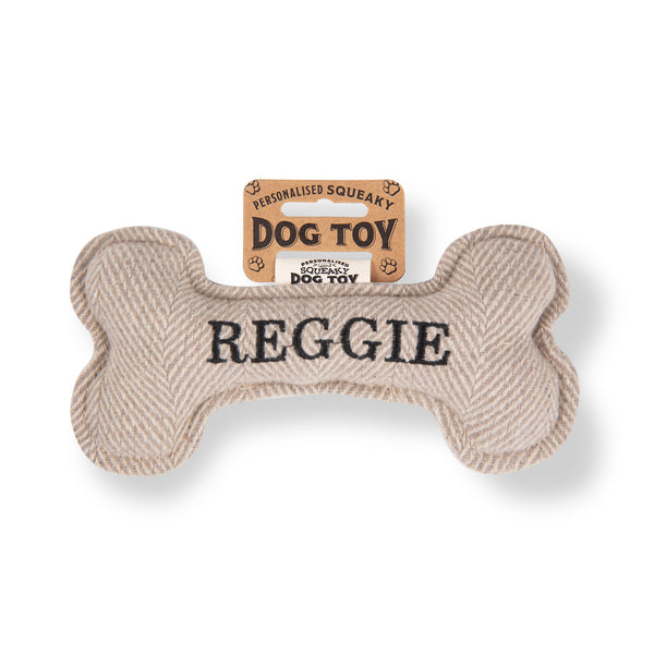 Squeaky Bone Dog Toy Reggie