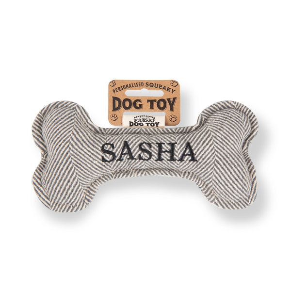 Squeaky Bone Dog Toy Sasha