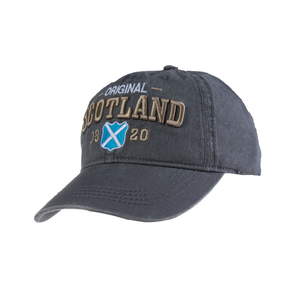 Scotland Vintage Shield Cap Grey