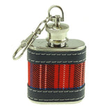 Tartan 1Oz Hip Flask Keyring