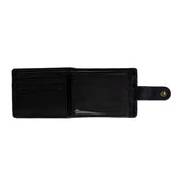 Mens Ht Leather Wallet With Loop Closer Lt Brown Check / Black