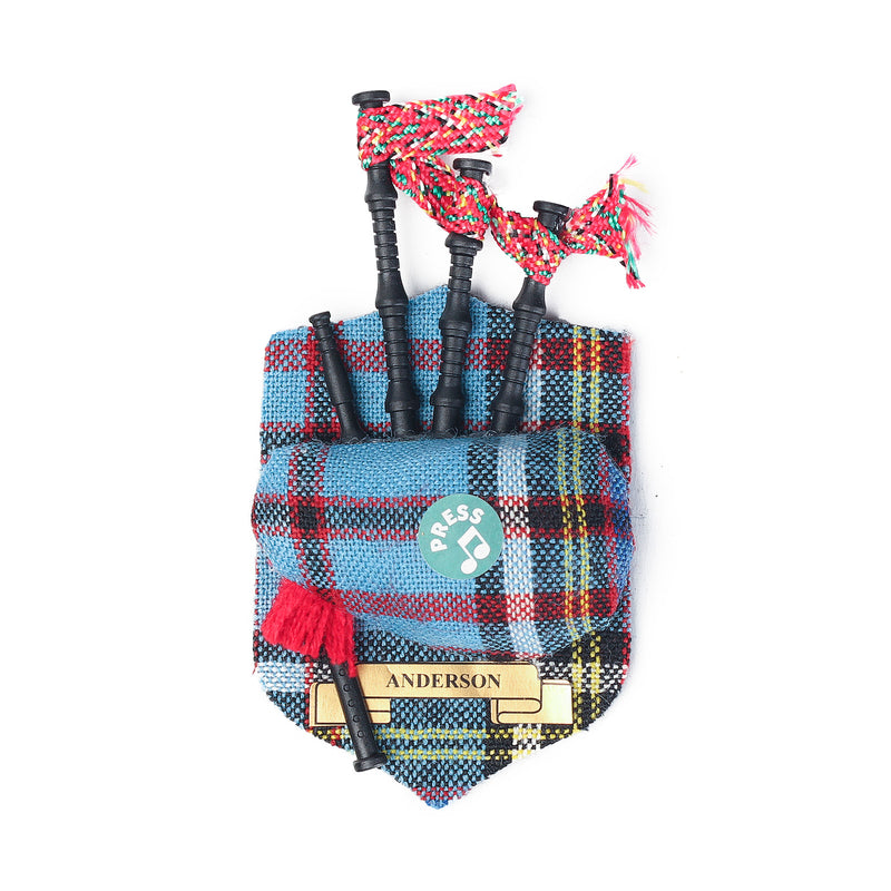 Clan Musical Bagpipe Magnet Scotland