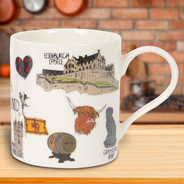 Scottish Sketch Mug