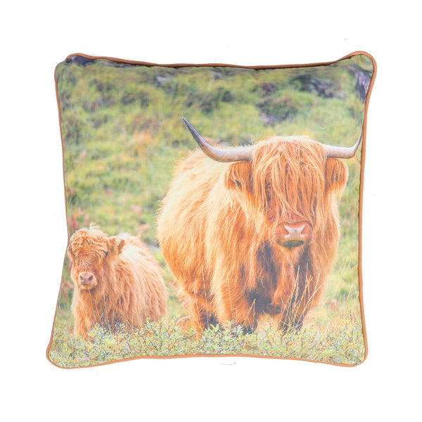 Cow & Calf Cushion