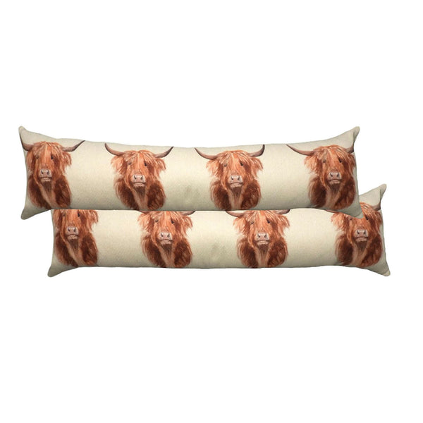 Hunter Highland Cow Draught Excluder