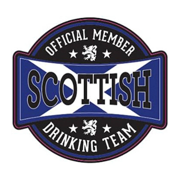 Scottish Drinking Team Sticker