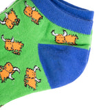 Highland Cow Socks 3Pk