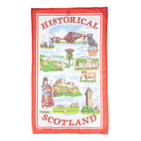 Historical Scotland Tea Towel