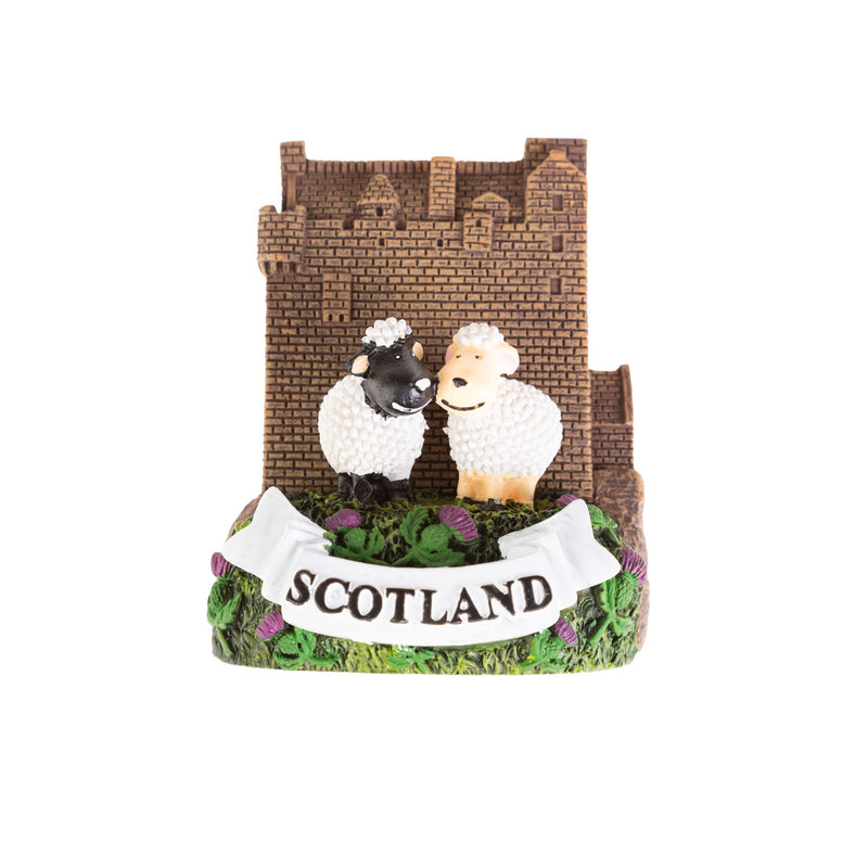 Premium Castle Resin Magnet Sheep