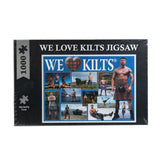 We Love Kilts 1000 Piece Jigsaw Blue