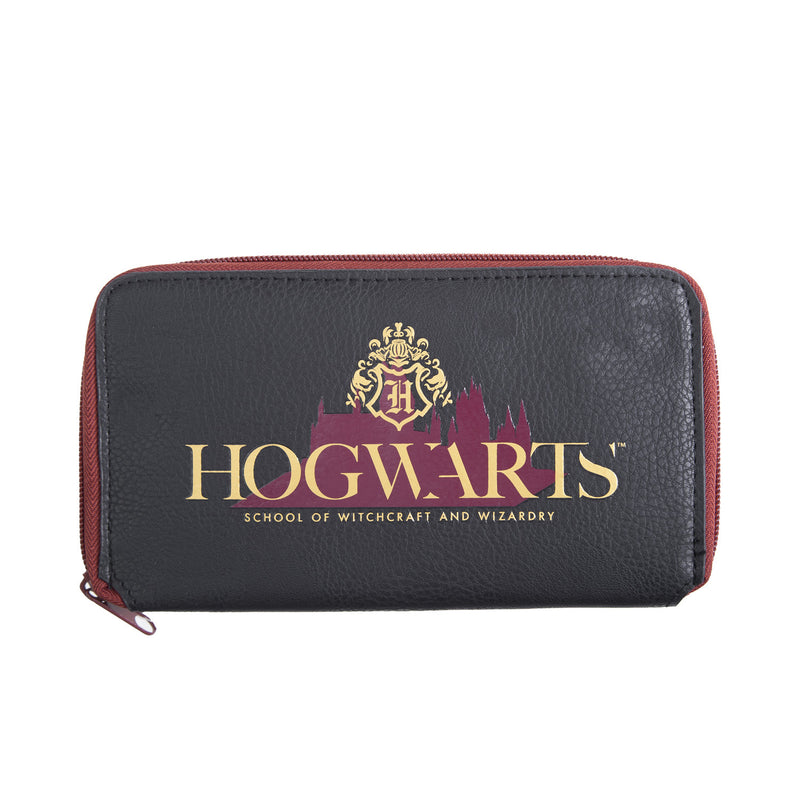 Hp Black Hogwarts Premium Purse