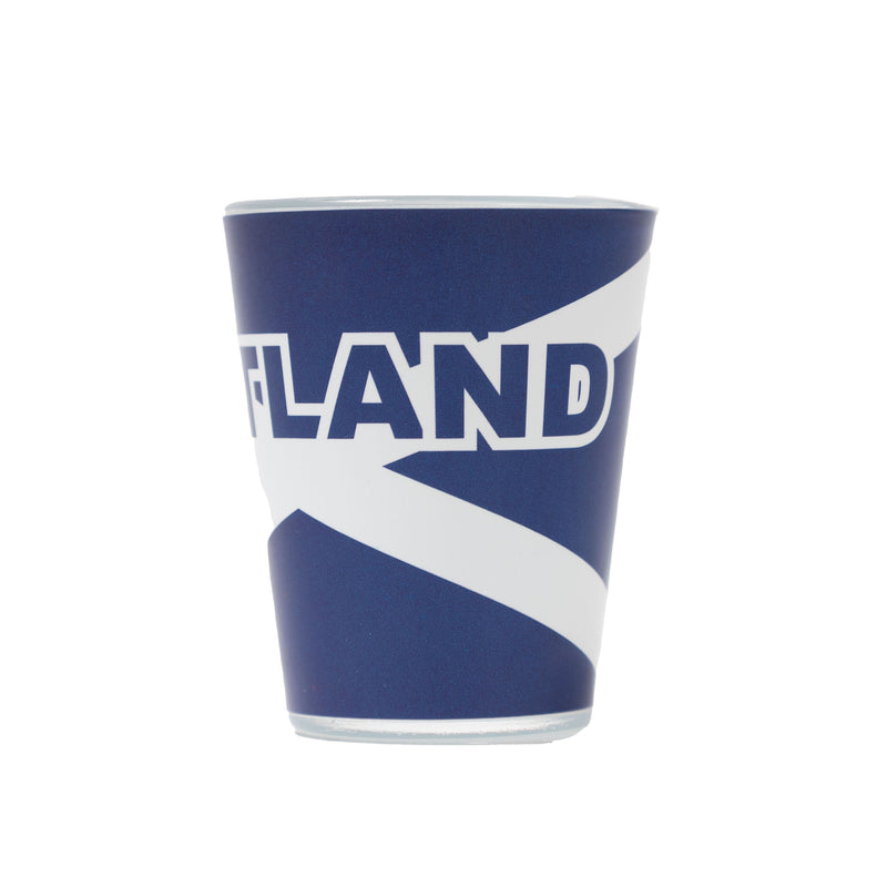 Clear Shot Glass - St Andrews Flag