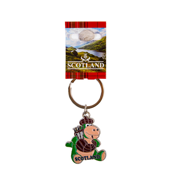 Metal Keyring - Nessie/ Scotland