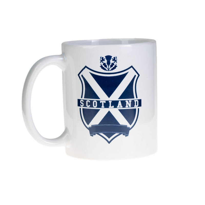 Mug White - Scotland Shield