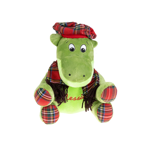 Plush Toy - Tartan Nessie 25Cm