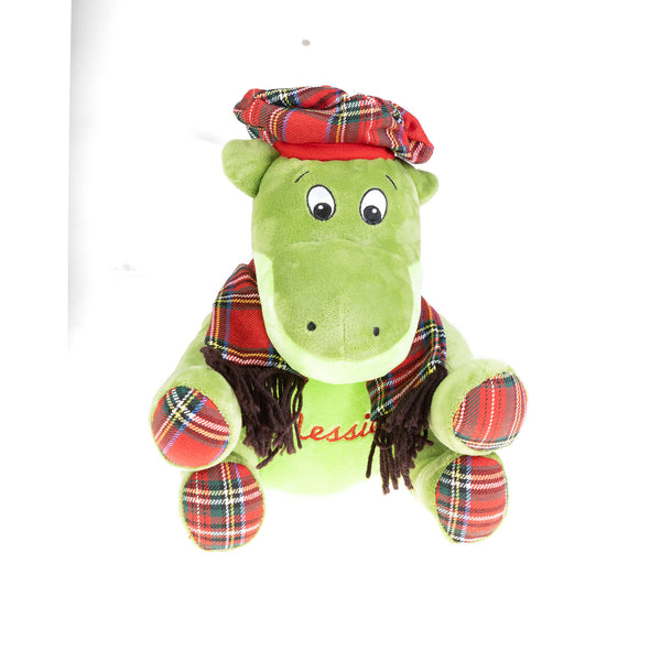 Plush Toy - Tartan Nessie 15Cm