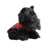 Plush Toy - Black Dog 15Cm