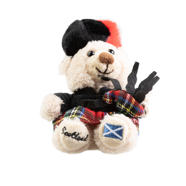 Plush Toy Keyring - Tartan/Sct Flag 10Cm