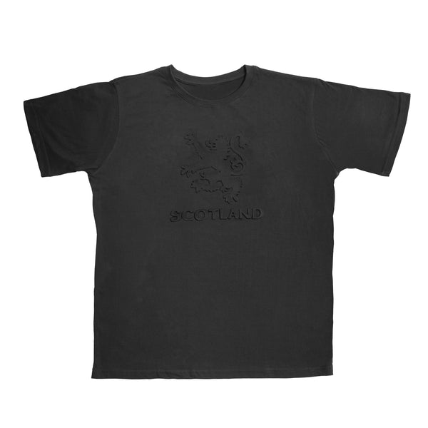 T-Shirt Embossed Big Lion/ Scotland